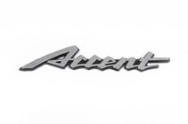 Hyundai Accent 2000–2006 Accent-tekstiembleemi 16 cm (Turkki) kuva 1