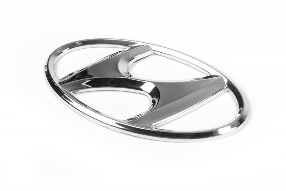 Hyundai Getz 2002– Embleemi (itsekiinnittyvä tarra, 125 x 65 mm) Image