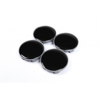 Vanteen keskiökapselit 68/64 mm V1 mustat (4 kpl) kuva 1