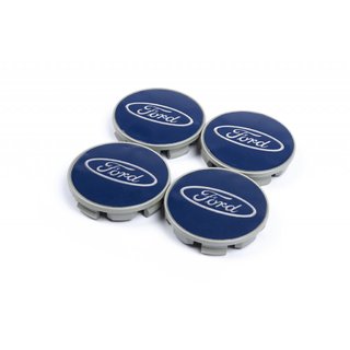 Vanteen keskiökapselit 69/64 mm siniset (4 kpl) kuva 1