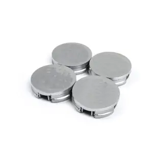 Vanteen keskikapselit 52/56 mm V4 harmaat (4 kpl)
