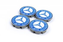 Mercedes-Benz Vanteiden keskikupit 65 mm V3 (4 kpl) kuva 1