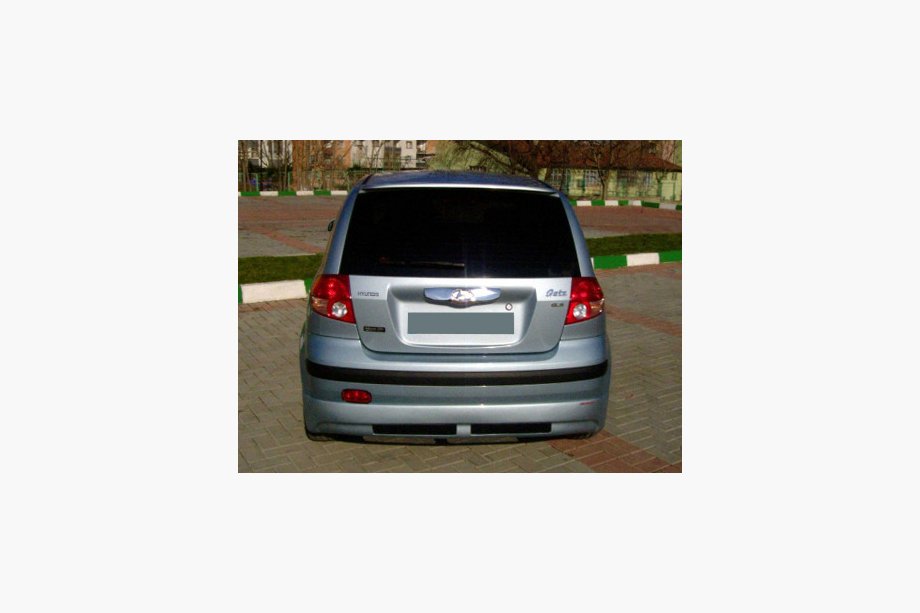 Hyundai Getz 2002– Takapuskurin aladiffuusori (maalattava) Image