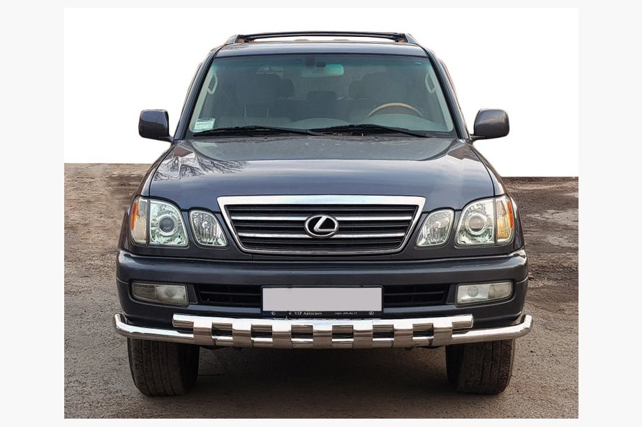 Lexus LX470 1998–2007 Etupuskurisuoja ST015 (ruostumaton teräs) Image