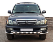 Lexus LX470 1998–2007 Etupuskurisuoja ST015 (ruostumaton teräs) kuva 1