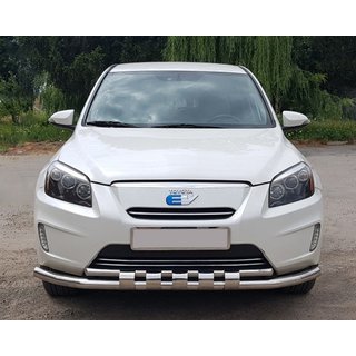 Etupuskurisuoja ST015 (ruostumaton teräs) Toyota Rav 4 2006–2013 kuva 1