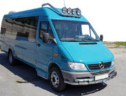 Mercedes Sprinter W901/902/903/904/905 1995–2006 Etusuoja ST015-2 (ruostumaton teräs) kuva 1