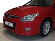 Hyundai I-30 2007–2011 Etupuskurin alalippa (maalattava) kuva 1