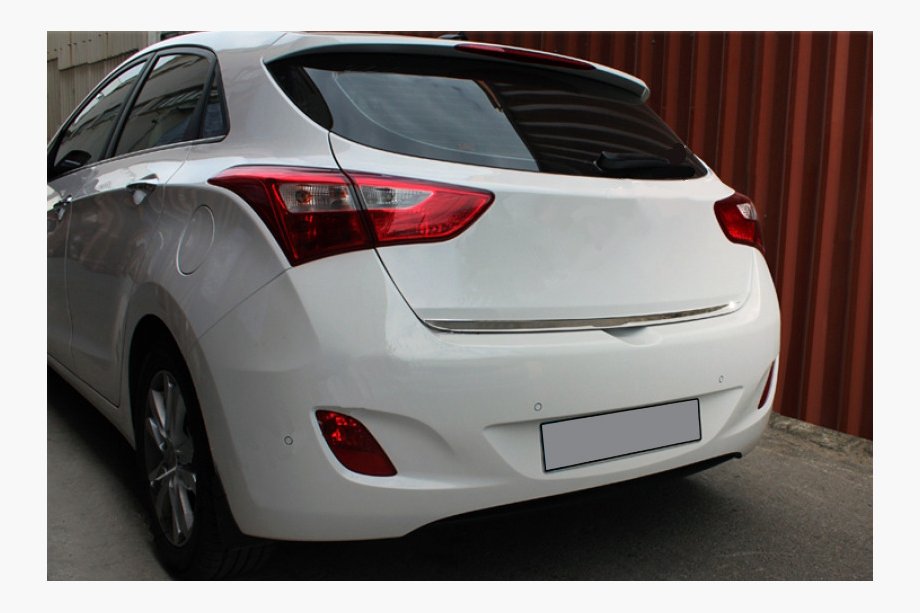 Hyundai I-30 2012–2017 Takaluukun reunalista (HB, ruostumaton teräs) Image