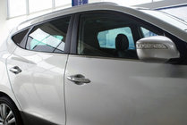 Hyundai IX-35 2010–2015 Ikkunoiden alareunalistat (6 kpl, ruostumaton teräs) OmsaLine – italialainen ruostumaton teräs kuva 2