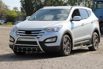 Hyundai Santa Fe 3 2012–2018 Etuputki WT003 (ruostumaton teräs) kuva 2