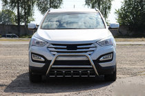 Hyundai Santa Fe 3 2012–2018 Etuputki WT003 (ruostumaton teräs) kuva 3