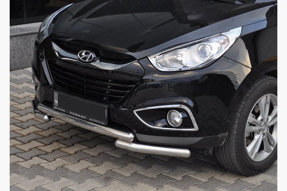 Hyundai IX-35 2010–2015 Etukengurukaari ST014-1 (ruostumaton teräs) Image