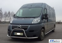 Fiat Ducato 2006–2025 Etusuojakaari ST019 (ruostumaton) kuva 3