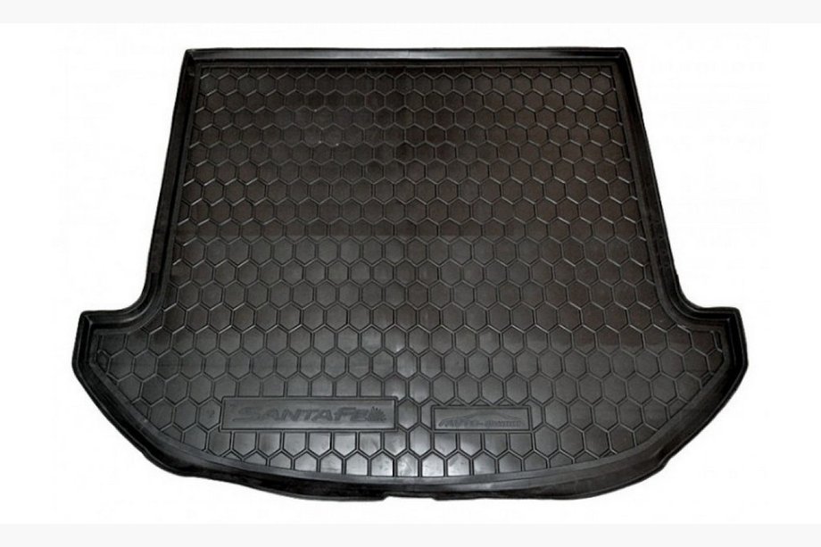 Hyundai Santa Fe 3 2012–2018 Tavaratilan kaukalomatto lyhyt akseliväli 7 istuinta (Autogumm, kumia) Image