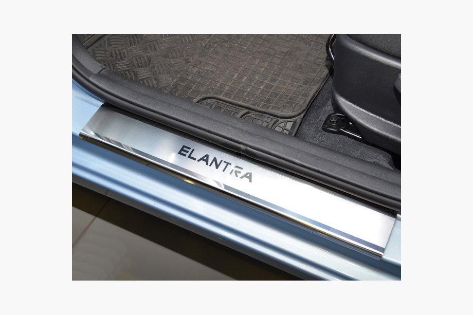 Hyundai Getz 2002– Natanika Premium kynnyslistat (4 kpl, ruostumaton teräs) Image