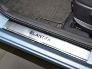 Hyundai Getz 2002– Natanika Premium kynnyslistat (4 kpl, ruostumaton teräs) kuva 1