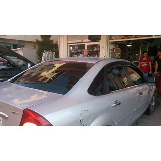 Sivulasin tuulisuojat SD/HB (4 kpl, Sunplex Sport) Ford Focus II 2008–2011 kuva 4