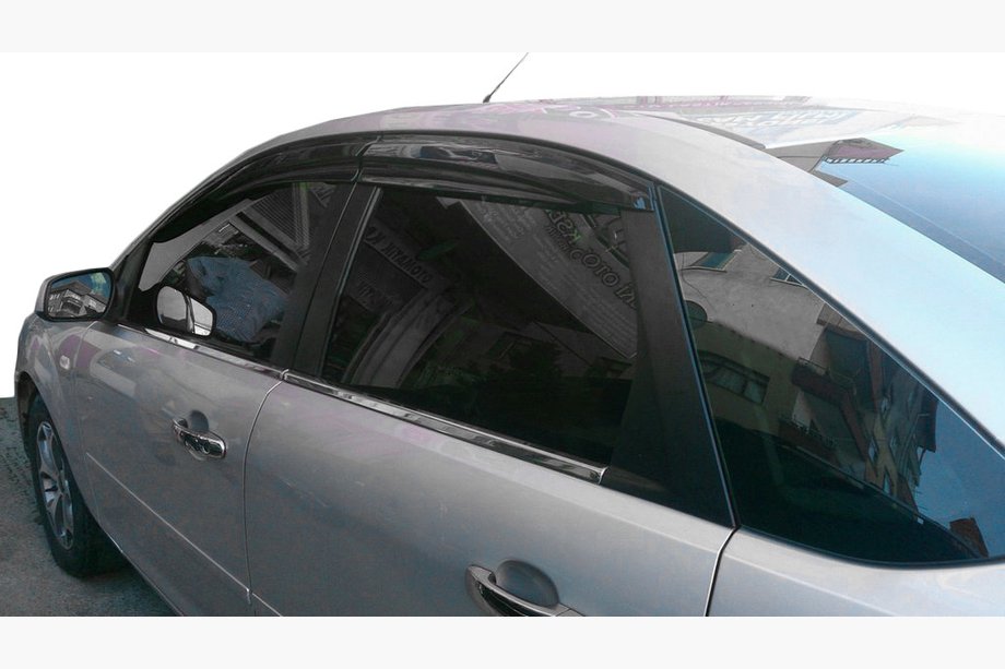 Ford Focus II 2008–2011 Sivuikkunoiden tuuliohjaimet SD/HB (4 kpl, Perflex Sport) Image