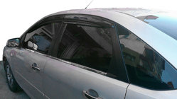 Ford Focus II 2008–2011 Sivuikkunoiden tuuliohjaimet SD/HB (4 kpl, Perflex Sport) kuva 1
