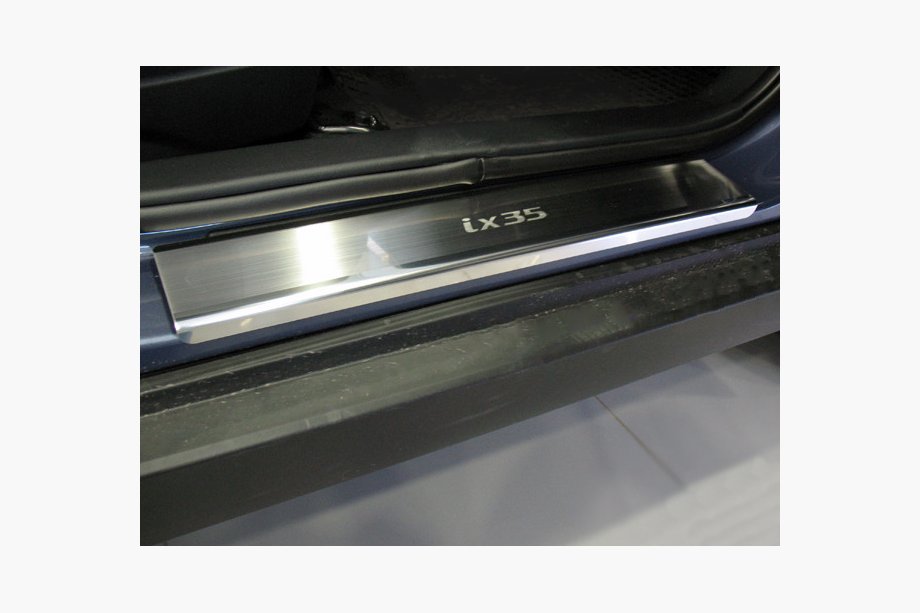 Hyundai IX-20 2010–2019 Natanika Premium kynnyslistat (4 kpl, ruostumaton teräs) Image