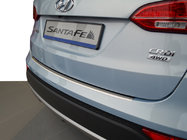 Hyundai Santa Fe 3 2012–2018 Takapuskurin suojalista taivutetulla reunalla Nataniko (ruostumaton teräs) Santa Fe, 2016-2016 kuva 1