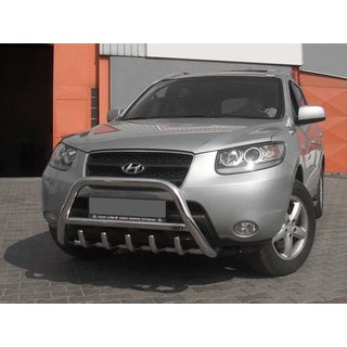 Puskurirauta WT003 (ruostumaton teräs) Hyundai Santa Fe 2 2006–2012 kuva 3