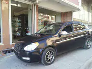 Hyundai Accent 2006–2010 Kromiset ovenkahvan suojakuoret (4 kpl) Carmos - turkkilainen teräs kuva 4