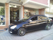 Hyundai Accent 2006–2010 Ovilistat (4 kpl, ruostumaton teräs) kuva 3