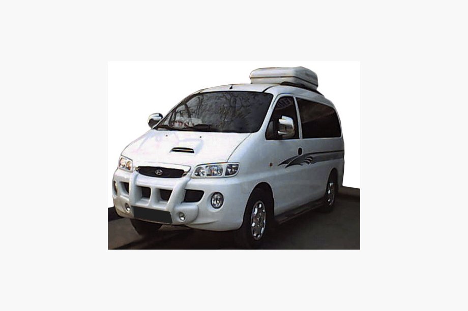 Hyundai H200, H1, Starex 1998–2007 Keskimmäinen etulippa sumuvalojen aukkoineen (maalattavaksi) Image