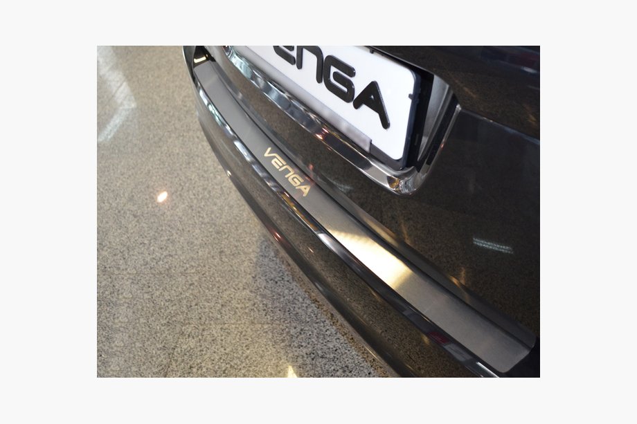 Kia Venga 2010–2019 Takapuskurin suojalista Natanika (ruostumaton teräs) Image
