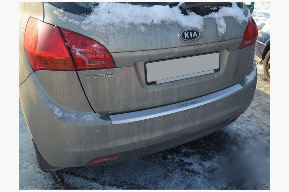 Kia Venga 2010–2019 Takapuskurin suojalista taivutuksella Натаніка (ruostumaton teräs) Image