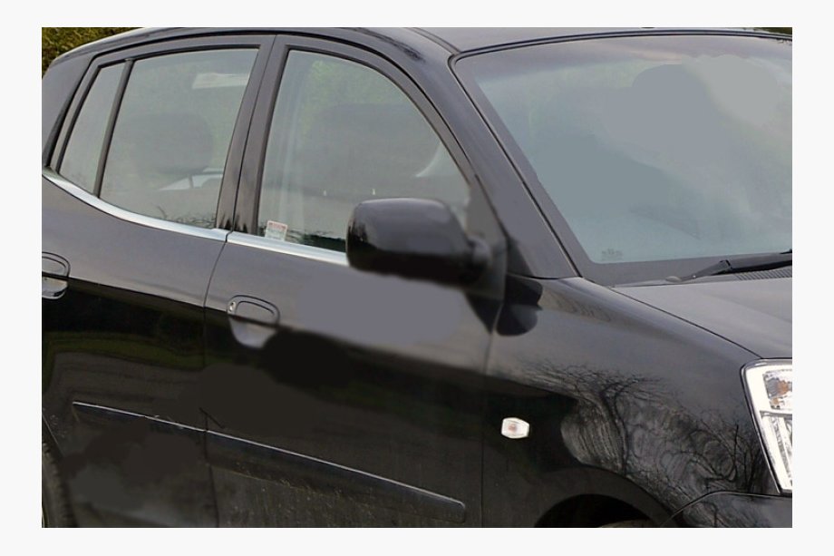 Kia Picanto 2004–2011 Ikkunoiden alalistat (4 kpl, ruostumaton teräs) Image