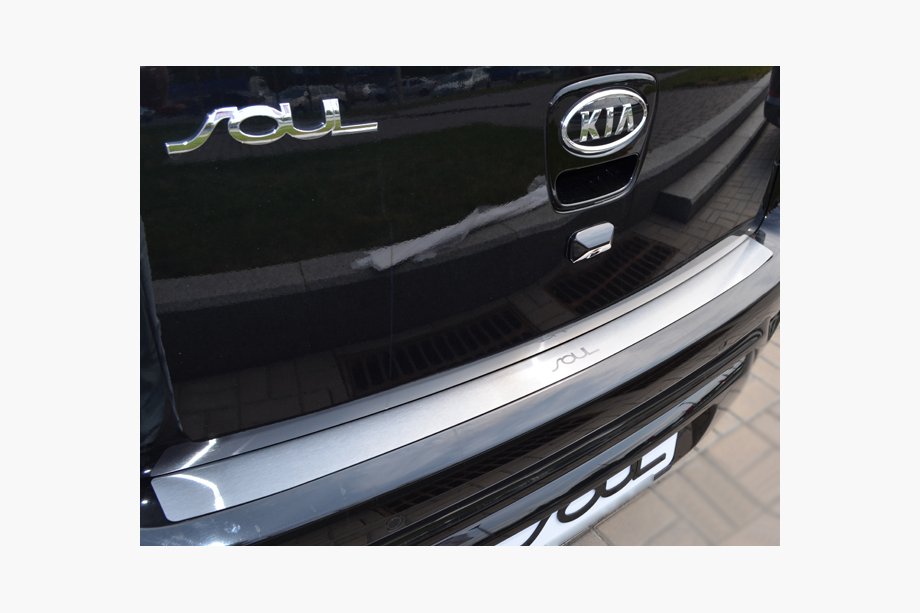 Kia Soul I 2008–2013 Takapuskurin suojalista Natanika (ruostumaton teräs) Image