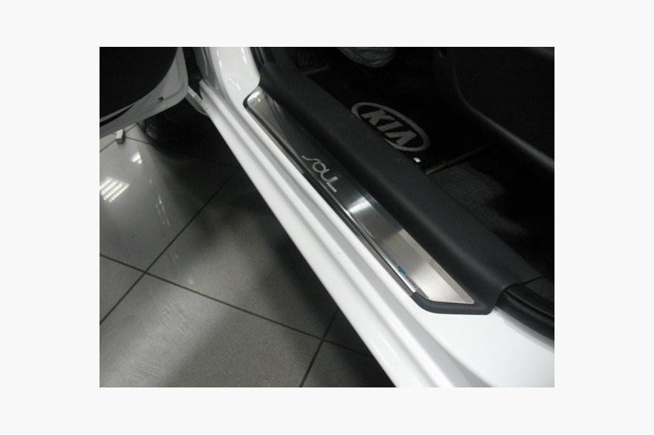 Kia Soul I 2008–2013 NataNika premium -kynnyslistat (4 kpl, rst.) Image