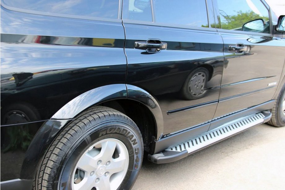 SsangYong Kyron 2005–2014 Sivukynnykset Line (2 kpl, alumiini) Image