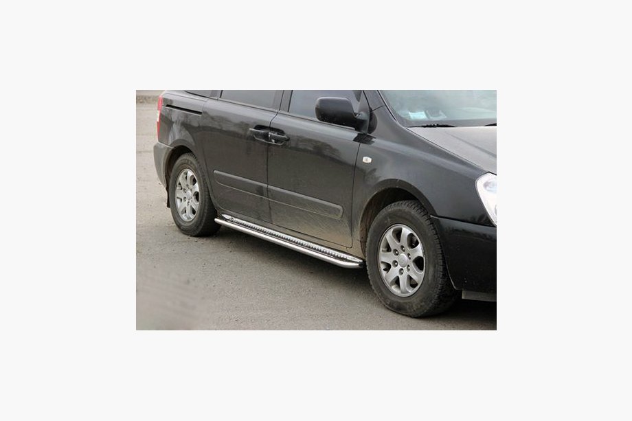 Kia Carnival 2002–2013 Sivuporrast KB001 (ruostumaton teräs) Image
