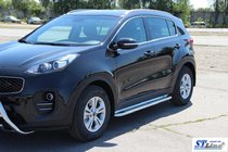 Kia Sportage 2015–2021 Sivuporrassarja KB001 (2 kpl, ruostumaton teräs) 60 mm kuva 6