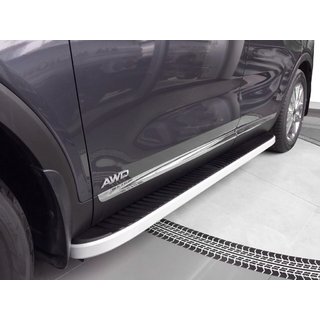 Sivuportaat Tayga Grey (2 kpl, alumiini) kuva 4
