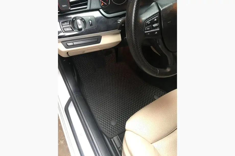 BMW 7-sarja F01/F02 2008–2015 EVA-sisämatot (F02, musta) Image