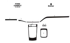 Ford Connect 2010–2013 Kojelaudan listat (pieni sarja) kuva 3