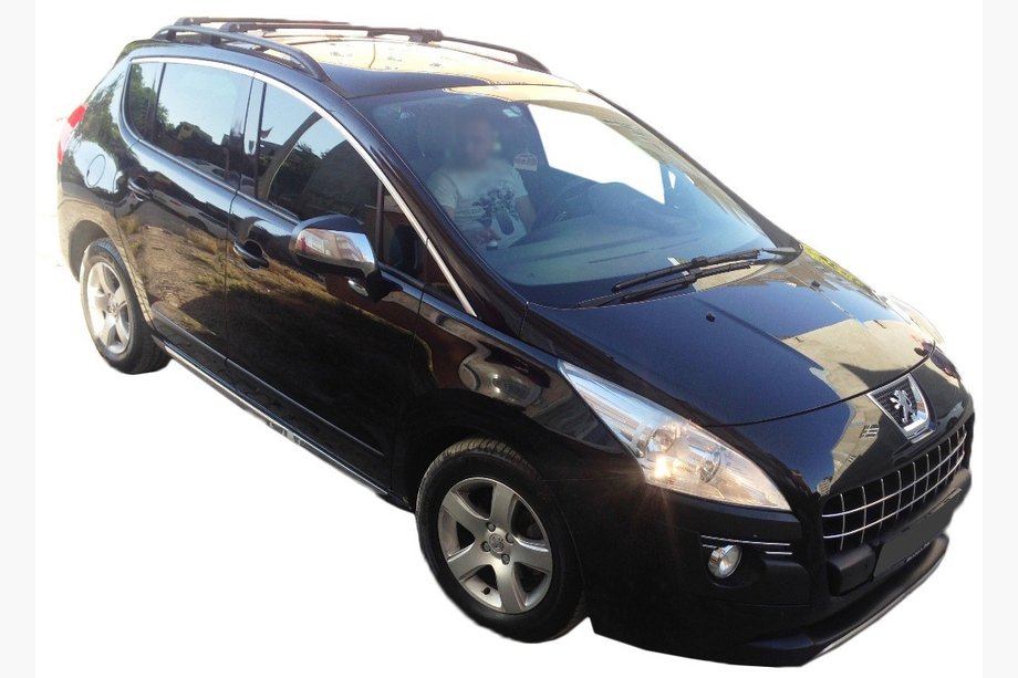 Peugeot 3008 2008–2016 Skyport Black kattokaiteet Image
