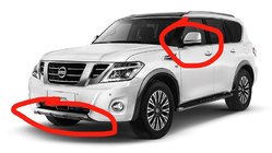 Nissan Patrol Y62 2010–2024 Päivityssarja vuodelle 2019 kuva 1