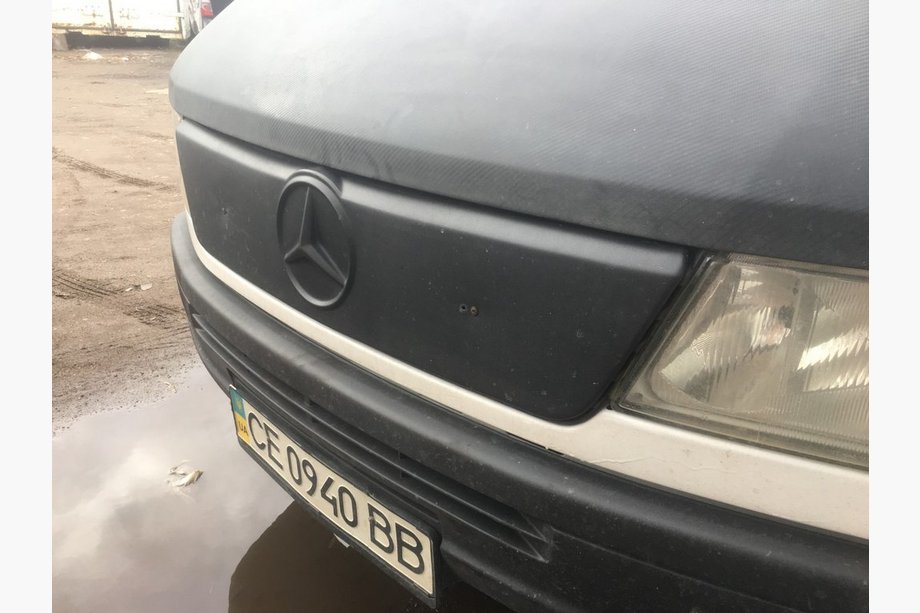 Mercedes Sprinter W901/902/903/904/905 1995–2006 Talvisuoja etusäleikköön 2002-2006, kiiltävä Kuva 2