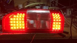 Mercedes Sprinter W901/902/903/904/905 1995–2006 LED-takavalot (2 kpl) kuva 2
