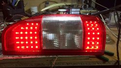 Mercedes Sprinter W901/902/903/904/905 1995–2006 LED-takavalot (2 kpl) kuva 4