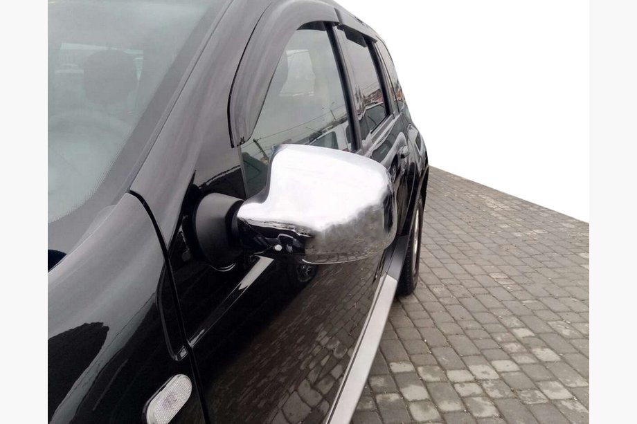 Renault Duster 2008–2017 Kromiset peilinkuoret (2 kpl) V-2 Image