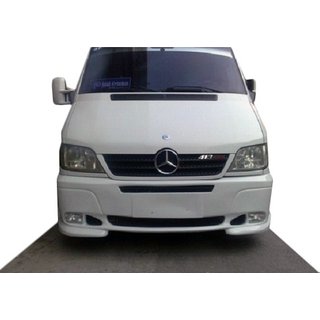 Etupuskurin lisäosa 2 ajovalolle (CDI, maalattava) Mercedes Sprinter W901/902/903/904/905 1995–2006 kuva 2