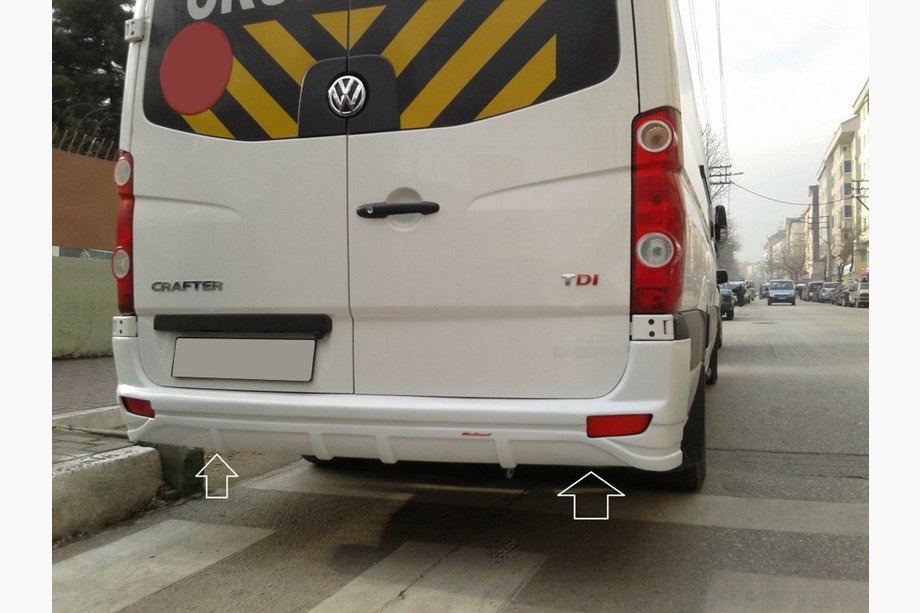 Mercedes Sprinter W906 2006–2018 Takadiffuusori V1 (maalattava) Image