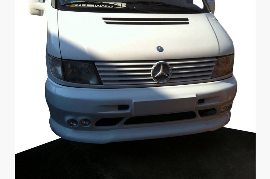 Mercedes Vito W638 1996–2003 Etupuskurin sumuvalojen kehys 4 sumuvalolle (maalattava) Image